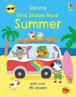 Nalepovačky, vystrihovačky, skladačky First Sticker Book Summer - Felicity Brooks,Zoe Waring