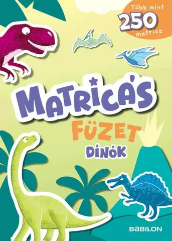 Pre deti a mládež - ostatné Matricás füzet - Dínók - Ilka Röhling