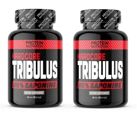 Anabolizéry a NO doplnky 1+1 Zadarmo: Hardcore Tribulus 95% - Protein Nutrition 100 tbl. + 100 tbl. 
