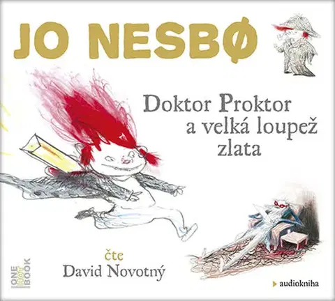 Dobrodružstvo, napätie, western OneHotBook Doktor Proktor a velká loupež zlata - audiokniha CDmp3