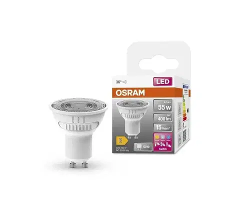 Žiarovky LED Žiarovka PAR16 GU10/4,2W/230V 2700/4000/6500K 36° - Osram 4099854063992