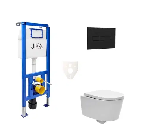 Záchody Závěsný WC set do lehkých stěn / předstěnová SAT Brevis SIKOJSW3 SIKOJSW3