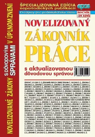 Pracovné právo Novelizovaný Zákonník práce 9/2026