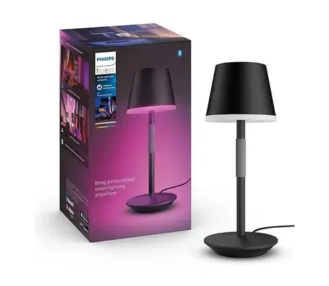 LED osvetlenie Philips-LED RGBW Stmievateľná dotyková lampa Hue GO LED/6,2W/230V 2000-6500K IP54 8719514404595