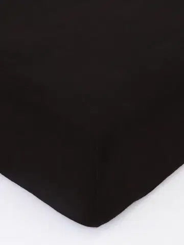 Plachty MKLozkoviny.sk Froté plachta 180 × 200 cm - tmavo hnedá