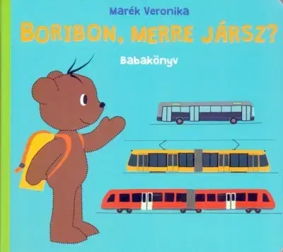 Leporelá, krabičky, puzzle knihy Boribon, merre jársz? - Veronika Marék