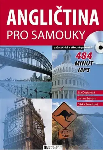 Učebnice a príručky Angličtina pro samouky + CD MP3 - James Branam,Iva Dostálová,Šárka Zelenková