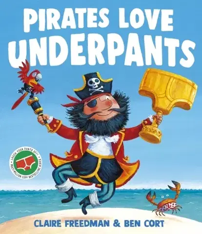 Leporelá, krabičky, puzzle knihy Pirates Love Underpants - Claire Freedman