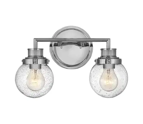 Svietidlá Elstead Quintiesse QN-POPPY2-PC-BATH-Kúpeľňové nástenné svietidlo POPPY 2xE27/60W/230V IP44 lesklý chróm QN-POPPY2-PC-BATH