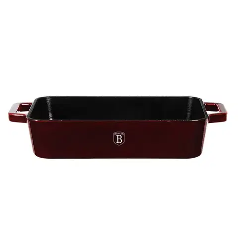 Pekáče, plechy BERLINGER HAUS - Pekáč liatina 37x21cm Burgundy