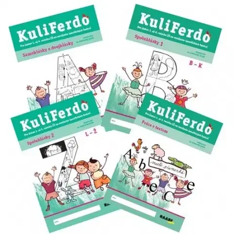 Slovenský jazyk Kuliferdo: Písmenká (komplet) - Kolektív autorov