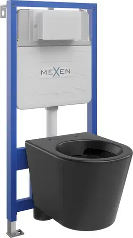Závesné wc sety Mexen Felix Slim 6103372XX85