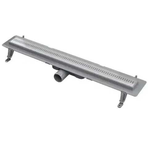 Sprchové kúty Odtokový žľab Cubik Abs+Inox 900