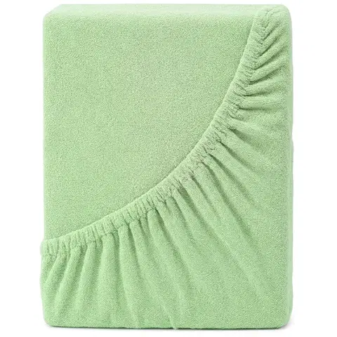 Plachty 4Home froté prestieradlo Ideál zelená, 60 x 120 cm