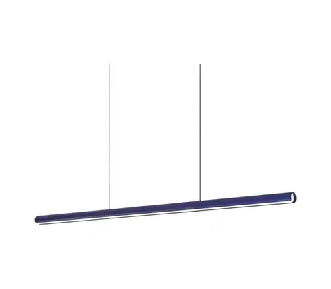 Svietidlá Ideal Lux - stmievateľný LED luster na lane DORICA LED/35W/230V CRI 90 140 cm modrý 366425
