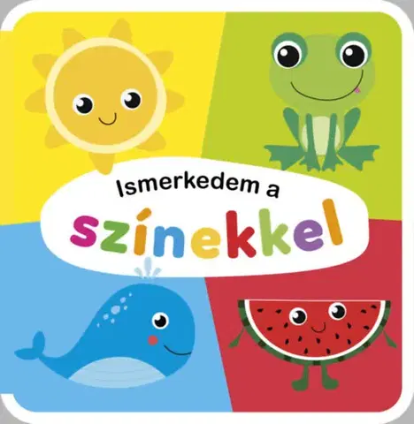 Leporelá, krabičky, puzzle knihy Ismerkedem a színekkel - szivacskönyv