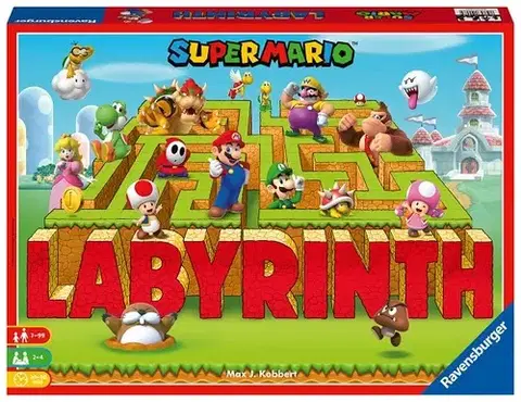 Rodinné hry Ravensburger Hra Labyrinth Super Mario Ravensburger