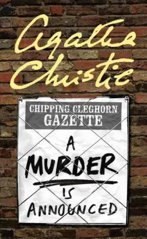 Cudzojazyčná literatúra A Murder Is Announced - Agatha Christie