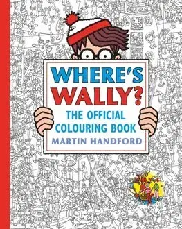 Pre deti a mládež - ostatné Wheres Wally The Official Colouring Book - Martin Handford