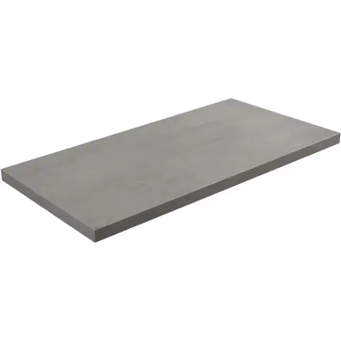 Kúpeľňový nábytok CERANO - Doska pod umývadlo Navira Pro - betónovo šedá - 80x3,6x46 CER-8050BD7750