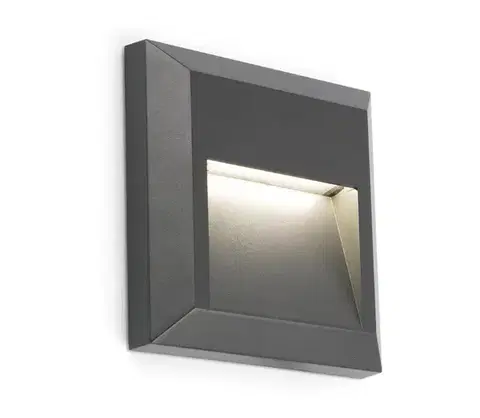 Svietidlá FARO Barcelona FARO 70655 - LED Vonkajšie nástenné svietidlo GRANT-C LED/1W/230V IP65 70655
