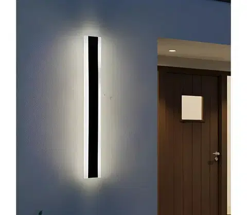 Svietidlá  LED vonkajšie nástenné svietidlo MIRANA S LED/12W/230V 4000K IP44 60 cm čierna 004718