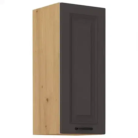 Kuchynské skrinky visiace Kuchynská skrinka STILO grafit mat/artisan 30g-72 1f