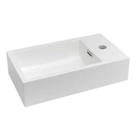 Umývadlá Nábytkové umývadlo Naturel Verona 46x26 cm s otvorom pre batériu VE4626 VE4626
