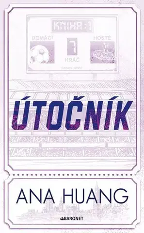 Romantická beletria Útočník - Bohové hry 1 - Ana Huang,Alena Harnová
