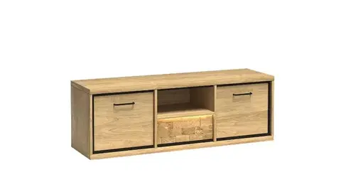 TV stolíky VALERIAN M-12 televízny stolík, dub hikora