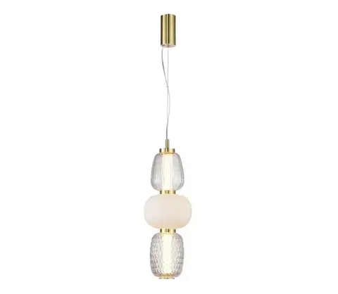 Svietidlá  LED Luster na lanku CARO LED/28W/230V zlatá ML0363