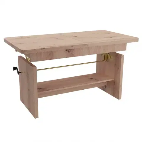 Konferenčné stolíky s úložným priestorom Zdvíhací stolík Janek artisan