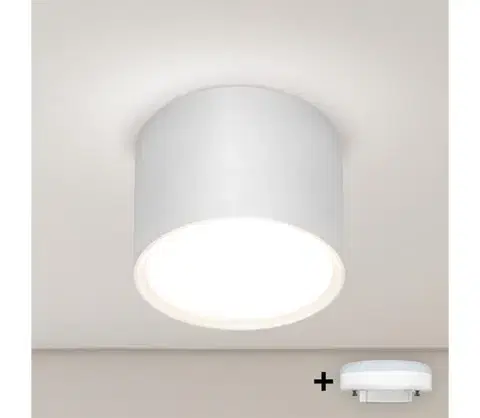 Svietidlá BRILAGI - LED RGB stmievateľné bodové svietidlo SMOOTH 1xGX53/14W/230V Wi-Fi Tuya biela BG2833+IM1490