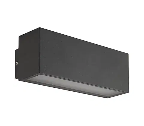 LED osvetlenie Redo 90096 - LED vonkajšie svietidlo PLANIT LED/10W/230V 3000K IP54 antracit 90096