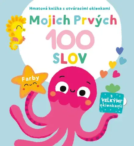 Leporelá, krabičky, puzzle knihy Mojich prvých 100 slov: Farby