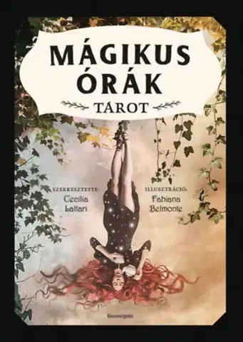 Veštenie, tarot, vykladacie karty Mágikus órák tarot - 78 kártya és egy színes könyv - Cecilia Lattari