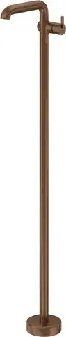 Kúpeľňové batérie DEANTE - Silia kartáčovaný bronz - Umývadlová batéria, voľne stojaca BQS_C2KK