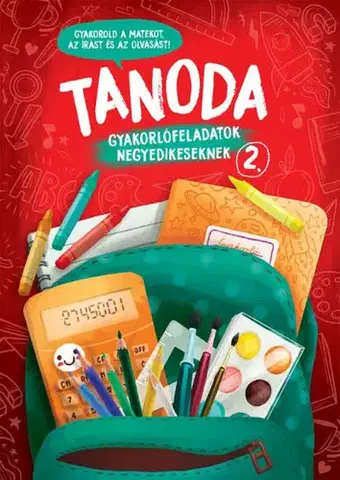 Príprava do školy, pracovné zošity Tanoda - Gyakorlófeladatok negyedikeseknek 2. - Vera Galambos