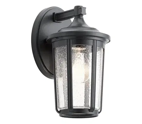 Svietidlá Elstead Quintiesse QN-FAIRFIELD-M-BK-Vonkajšie svietidlo FAIRFIELD M 1xE27/60W/230V IP44 čierna QN-FAIRFIELD-M-BK