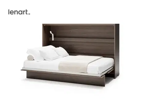 Postele Dig-net nábytok Sklápacia posteľ Lenart BED CONCEPT BC-14 dub dunin | 160 x 200 cm
