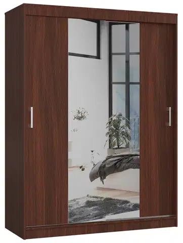 Šatníkové skrine Šatníková skriňa AIRIZ150, wenge