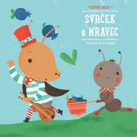Leporelá, krabičky, puzzle knihy Svrček a mravec