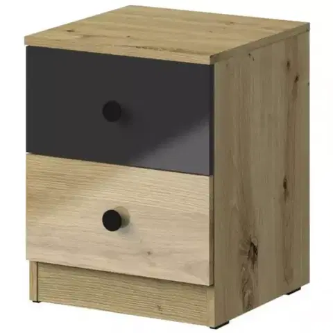 Všetky produkty Nočný stolík Nero 09 Čierna Lesk