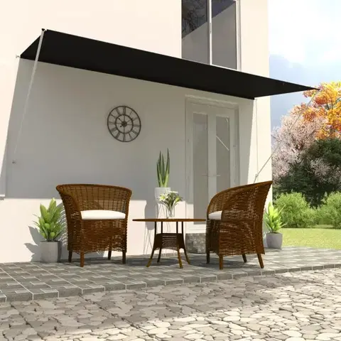 Záhradné markízy Zaťahovacia markíza 400x150 cm Dekorhome