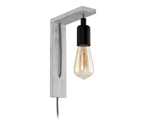 Svietidlá Eglo 97917 - Nástenné svietidlo TOCOPILLA 1xE27/10W/230V 97917