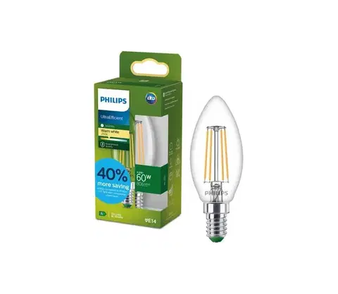 LED osvetlenie LED žiarovka ULTRAEFFICIENT VINTAGE Philips B35 E14/3,8W/230V 2700K 872110305201800