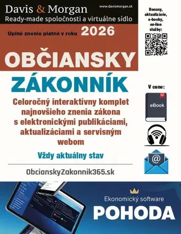 Občianske právo Občiansky zákonník 2026