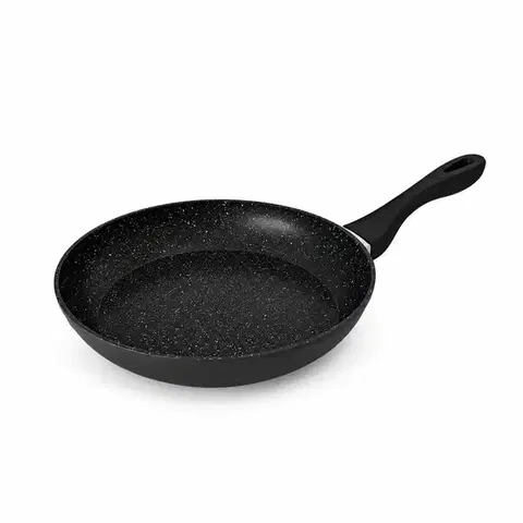 Panvice, lievanečníky SSW - Panvica prieme 28cm Crispy - Natura hliník / zliatina