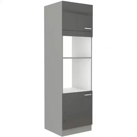 Kuchynské skrinky stojace Kuchynská skrinka Grey 60dpm-210 2f