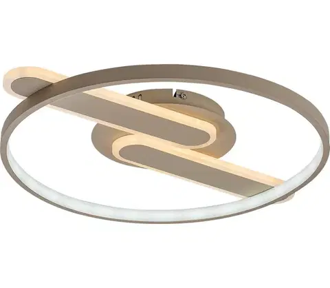 Svietidlá Rabalux 71468 - Stmievateľné LED stropné svietidlo BRANTIEL LED/55W/230V 3000-6000K 53x45 cm + diaľkové ovládanie 71468